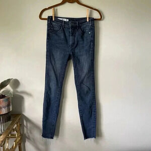 Anthropologie | Pilcro and the  Letterpress Raw Hem Skinny Jeans